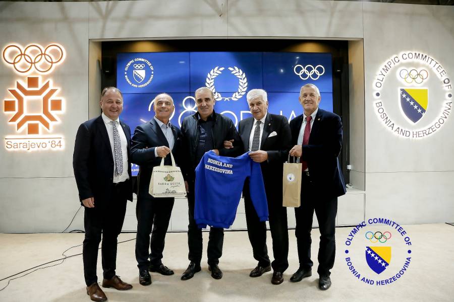 Posjeta Olimpijskom komitetu Bosne i Hercegovine