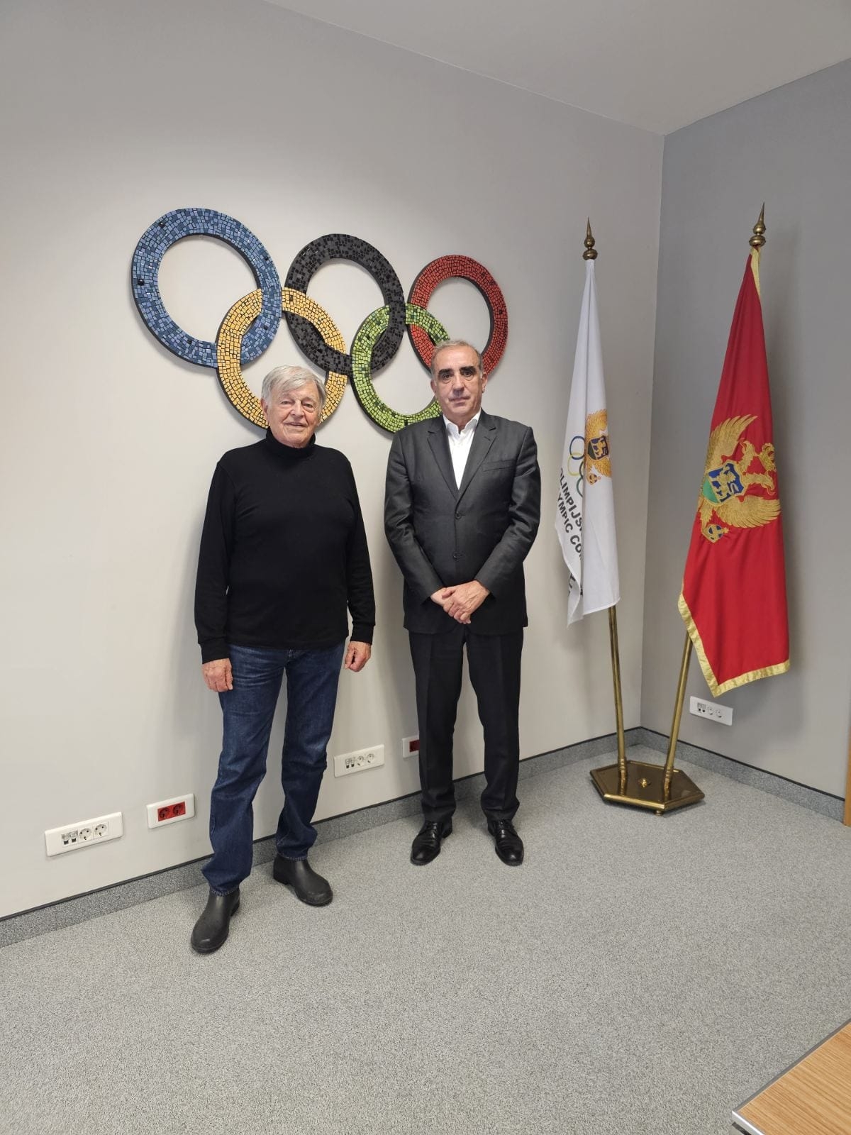 Princ Nikola Petrović Njegoš posjetio Crnogorski olimpijski komitet